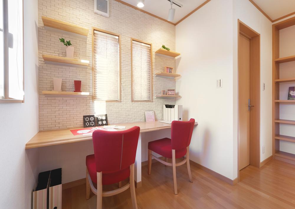 Other introspection. Example of construction ・ Children's Playground and study desk, Various how to use such as the space of wife of hobby. Let's enjoy the space created.