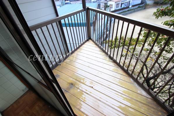 Balcony. South-facing balcony! Yang per good!