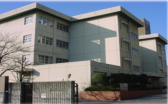 Junior high school. Neyagawa Municipal Tomoryo 岐中 to school 1399m