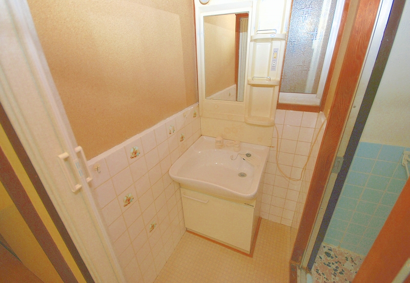 Washroom. Wash basin