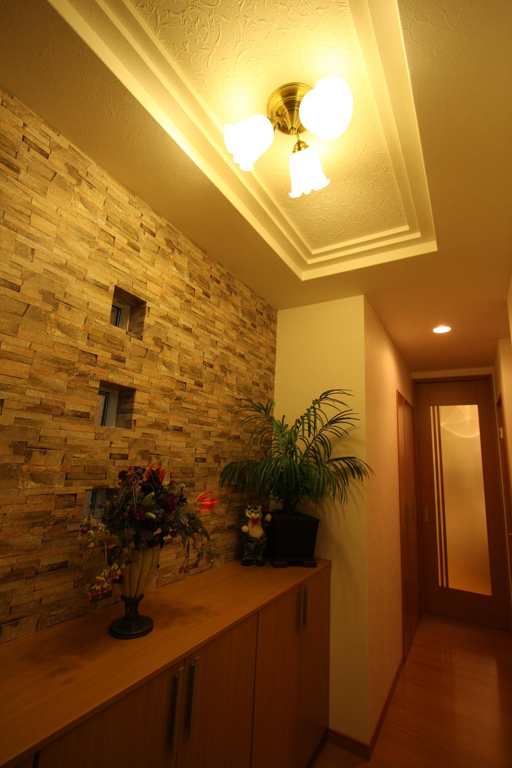 Model house photo. Our construction cases