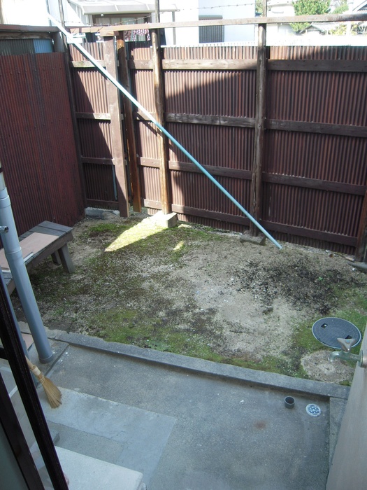 Garden. First floor private garden