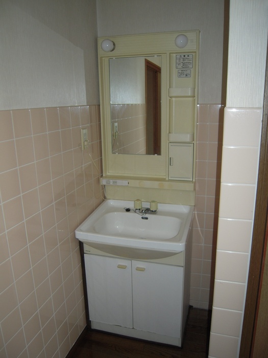 Washroom. Independent wash basin
