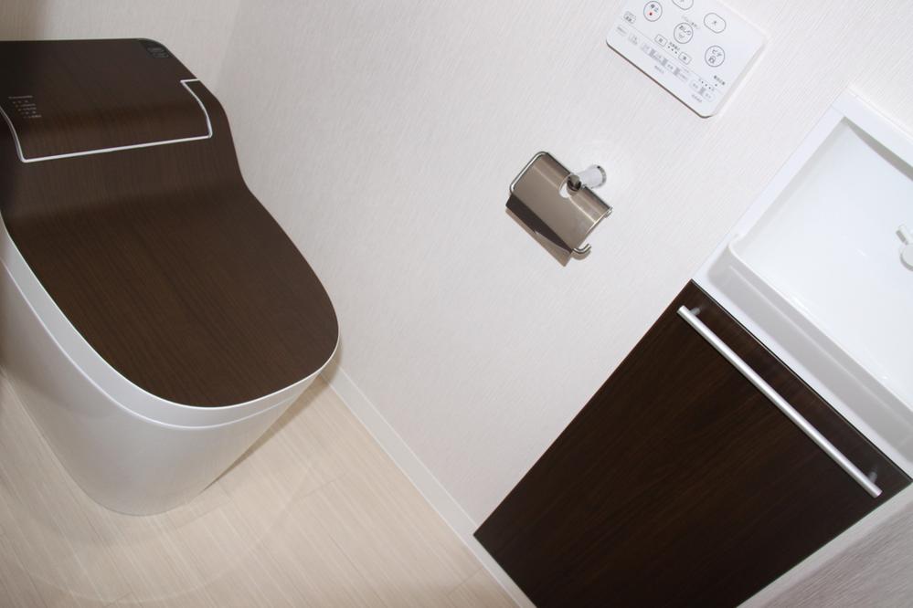 Toilet. Fully automatic strike same La Uno