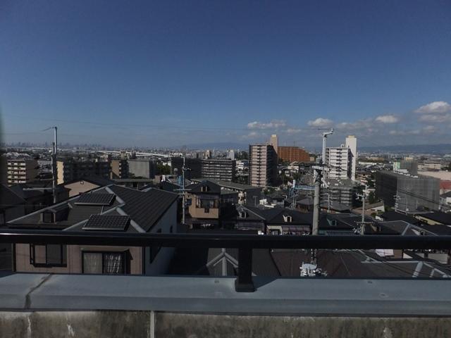 Streets around. View from the balcony