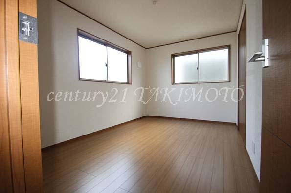 Non-living room. Bright Western-style is kana children's room in the two-sided lighting?