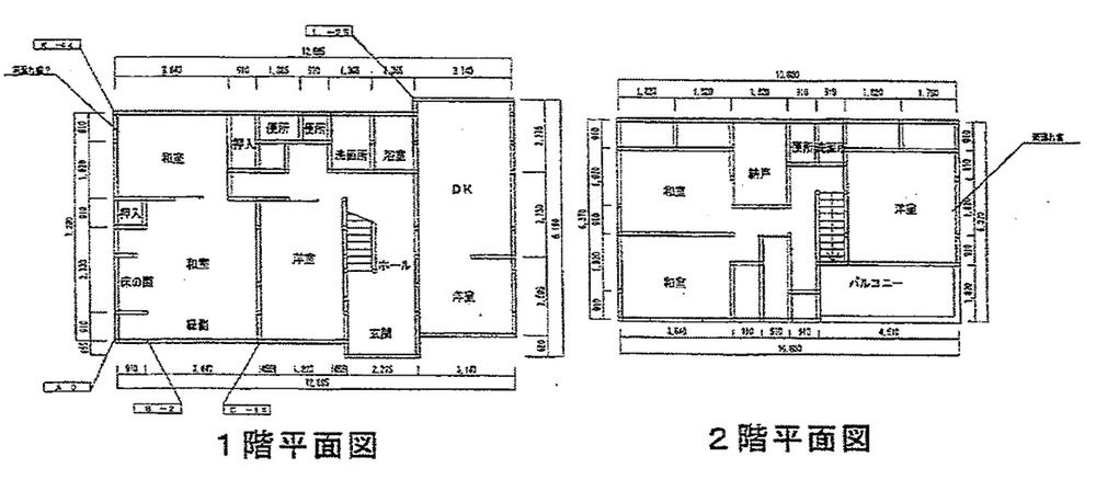 Floor plan. 19,800,000 yen, 6LDK, Land area 165.29 sq m , Building area 155.31 sq m