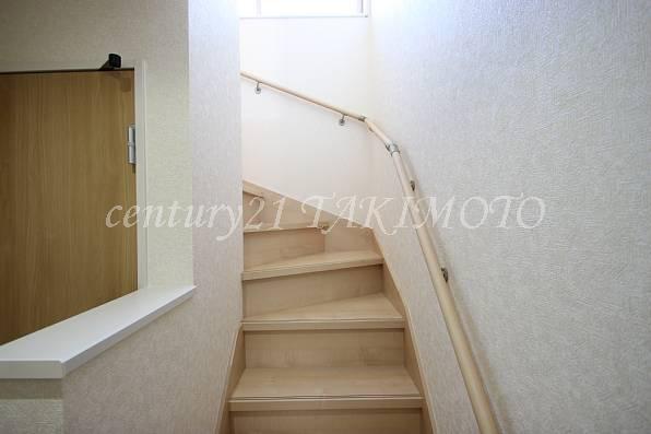 Other introspection. Stairs peace of mind in the handrail with ・ safety! !