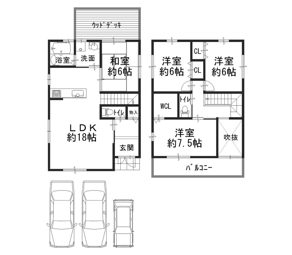 Building plan example (floor plan). Building area 106.11 sq m