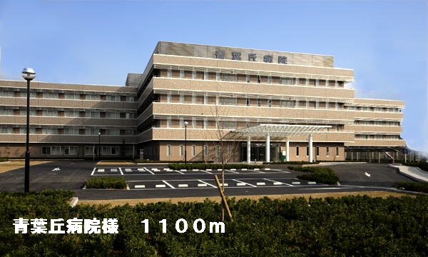 Hospital. 1100m until Aobaoka Hospital (Hospital)