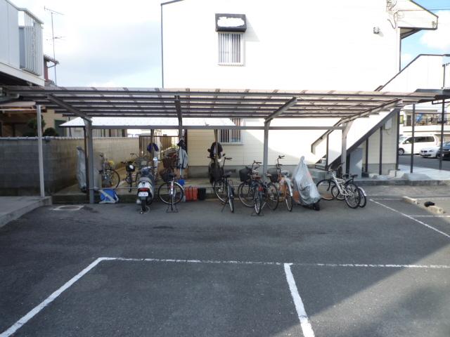 Other common areas. Bicycle-parking space