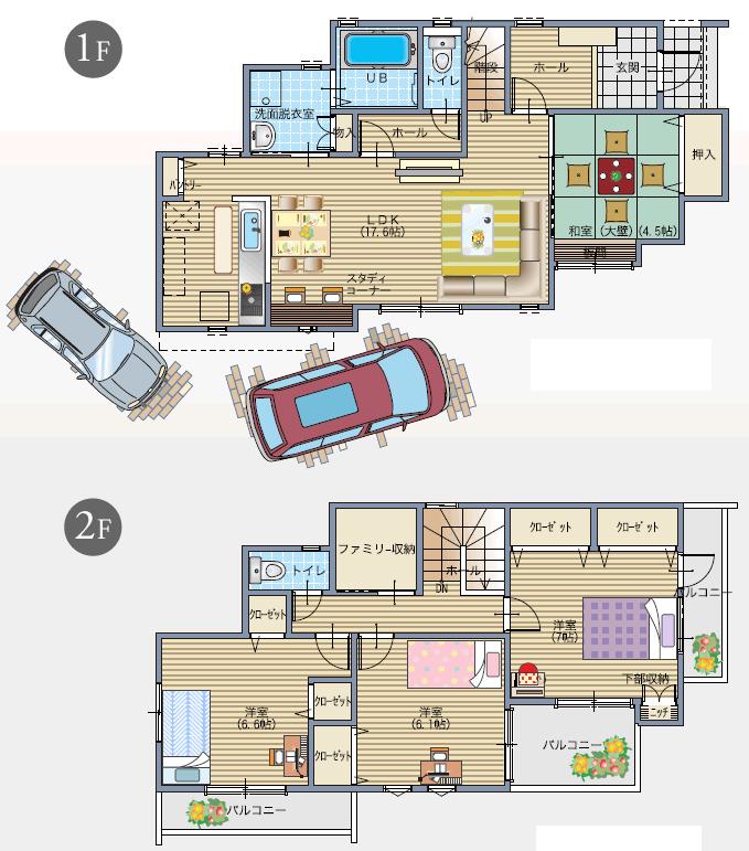 Other building plan example. Open LDK to produce a natural petting of reference floor plan family. House in pursuit of living ease the tatami room plus. 