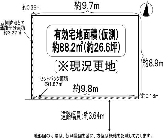 Compartment figure. Land price 39 million yen, Land area 93.65 sq m