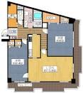 Floor plan. 3LDK, Price 28.8 million yen, Occupied area 86.17 sq m , Balcony area 22.01 sq m southwest angle room! !