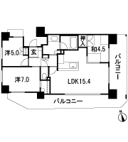 Floor: 3LDK + WIC, the area occupied: 68.7 sq m, Price: 32.8 million yen