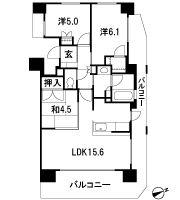Floor: 3LDK + WIC, the occupied area: 67.42 sq m, Price: 28.7 million yen