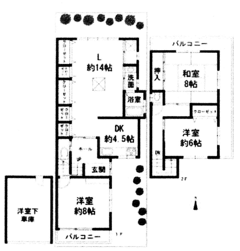 Floor plan. 26,800,000 yen, 3LDK, Land area 111.69 sq m , Building area 118.36 sq m