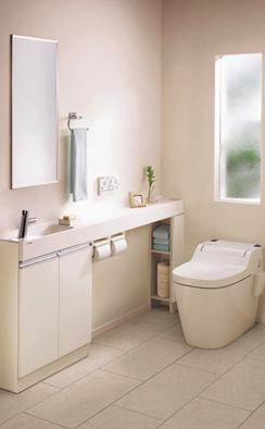 Toilet. Stylish toilet