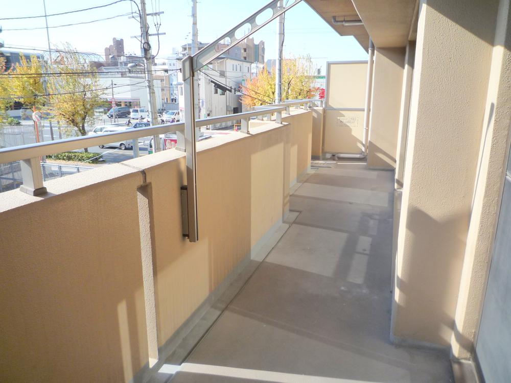 Balcony. South-facing spacious balcony of