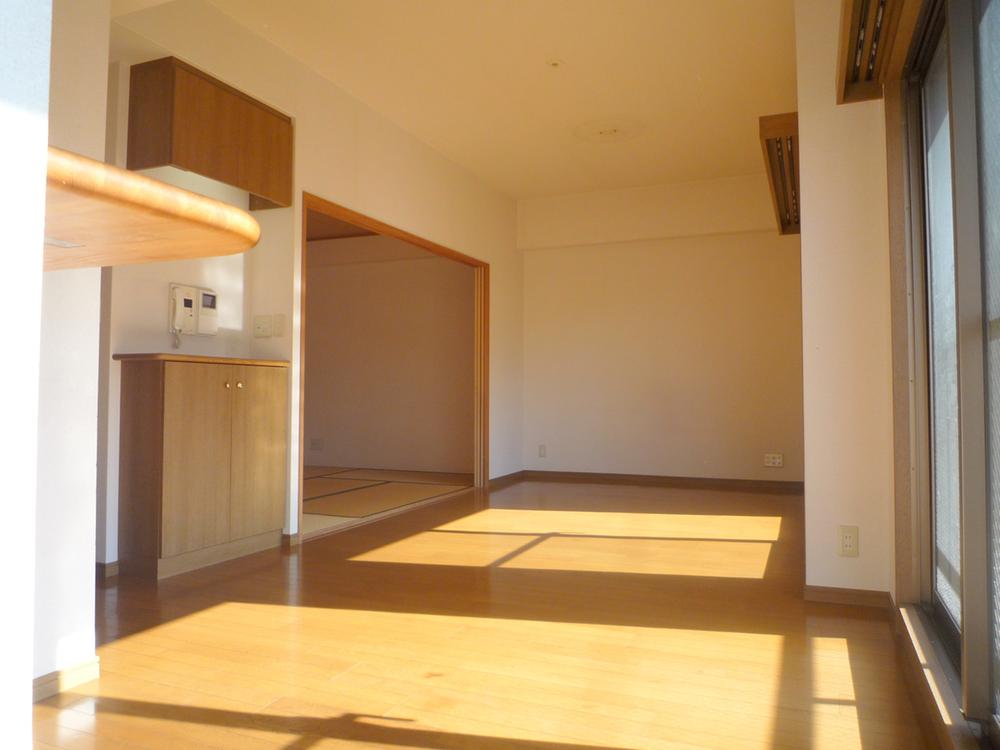 Living. South-facing bright living room where the light enters well for