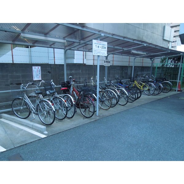 Other common areas. Bicycle-parking space