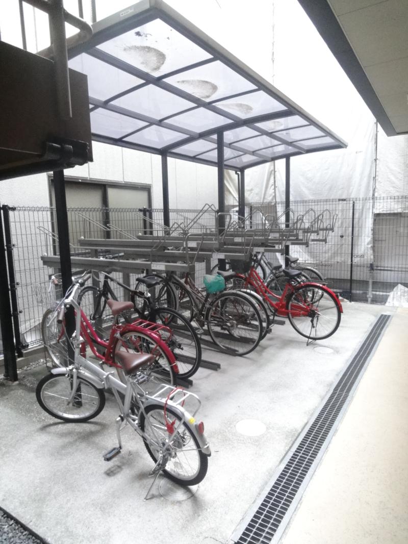 Other common areas. Is a bicycle parking lot