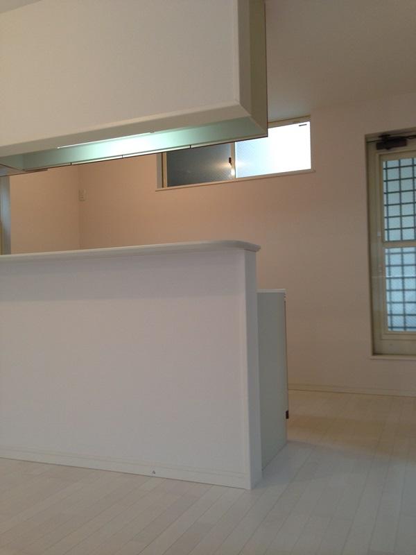 Kitchen. Happy face-to-face kitchen