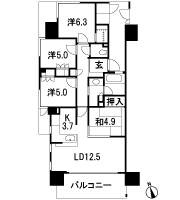 Floor: 4LDK, occupied area: 83.68 sq m, Price: 45.2 million yen