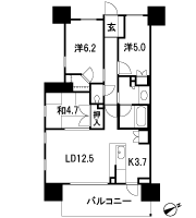 Floor: 3LDK, the area occupied: 72.1 sq m, Price: 37.5 million yen