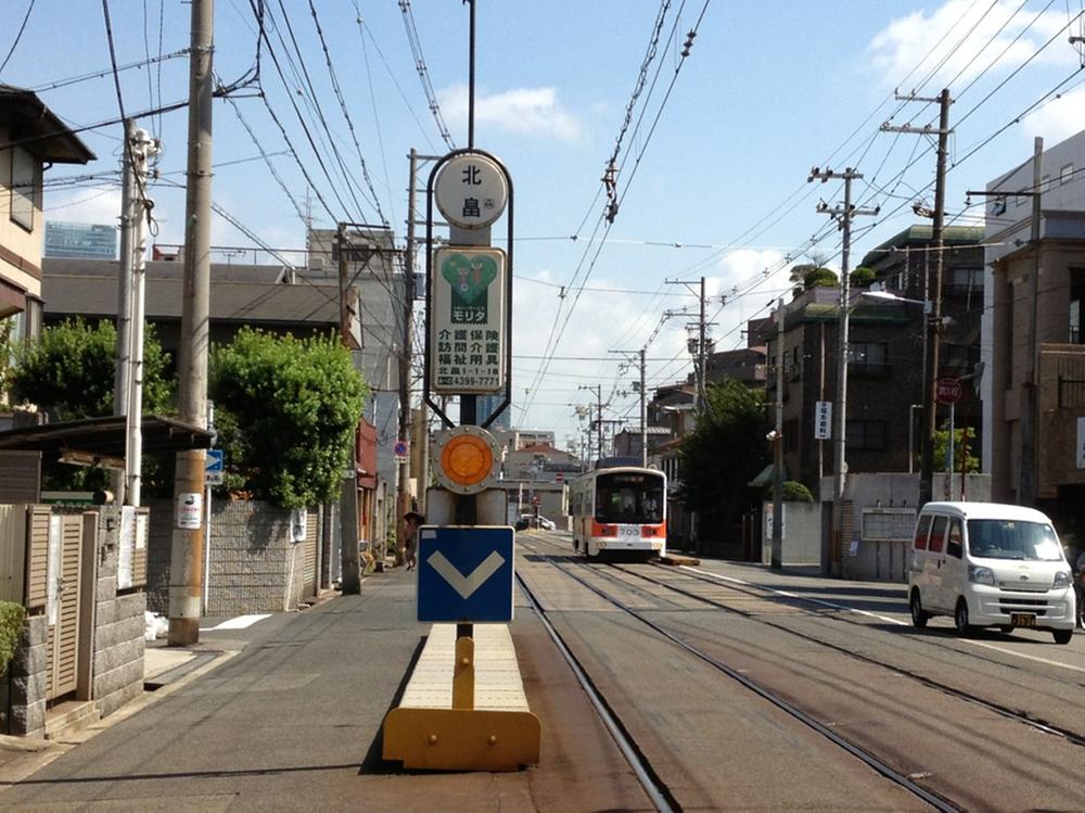 station. BanSakai until the electric orbit Uemachisen Kitabatake station 480m Osaka is the only taste a tram runs town