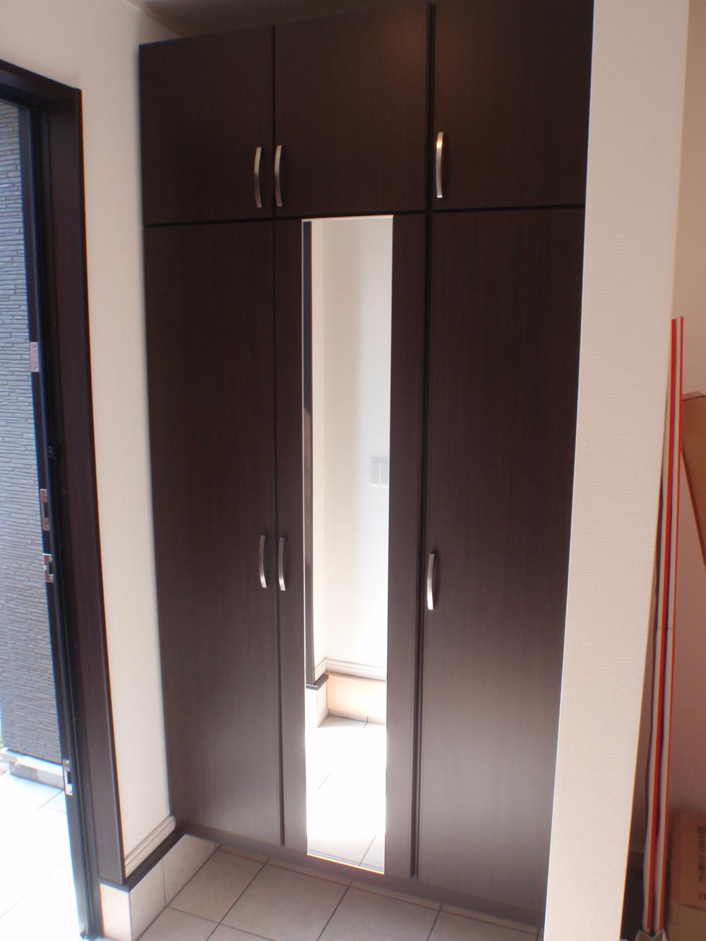 Entrance. Local shooting