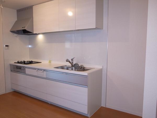 Kitchen. It is a functional kitchen with underfloor storage + system Kitchen