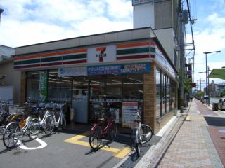 Convenience store. Eleven Osaka Shimizu Ekimae up (convenience store) 302m