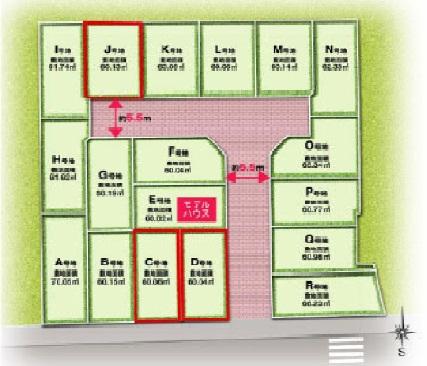 Compartment figure. 35,800,000 yen, 3LDK, Land area 60.13 sq m , Building area 105.3 sq m