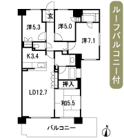 Floor: 4LDK, occupied area: 87.02 sq m, Price: TBD