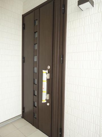 Entrance. Entrance door