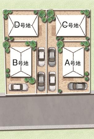 Compartment figure. 31,800,000 yen, 4LDK, Land area 60.03 sq m , Building area 108.8 sq m all 4 compartment