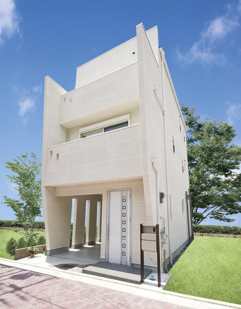 Rendering (appearance).  ■ We offer a home to fulfill the wishes of our customers has become a free design support ■ There southeast corner lot of sunny