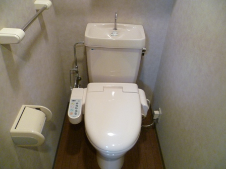 Toilet. With Washlet! 