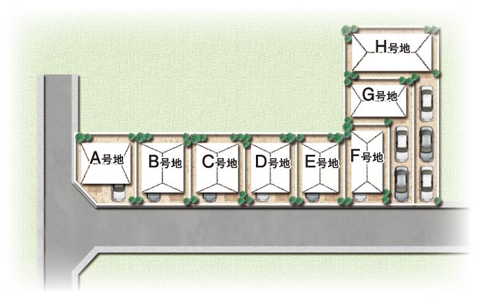 The entire compartment Figure. ☆ All 8 compartment popular in subdivision ☆ Streets were clean of the front road 6m.