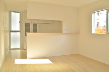 Same specifications photo (kitchen). Bright open kitchen in a day