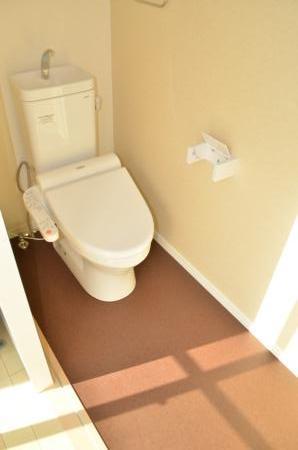 Toilet. First floor toilet In Modern Japanese