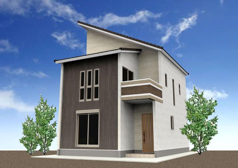 Rendering (appearance). D-stage Empress No. B land "Only one Space Design" Faithfully floor plan drawing reproduction to 3D (elevation)