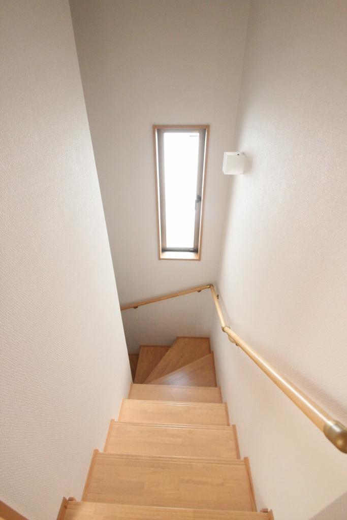 Other introspection. It is safe because the handrail is attached to the stairs.