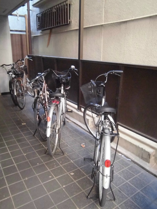 Other common areas. Bicycle-parking space