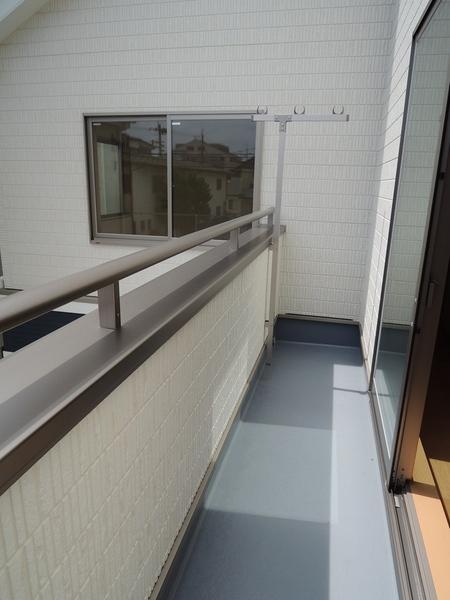 Balcony. 2 Kaiyoshitsu CL. Enter a lot because there is a depth.