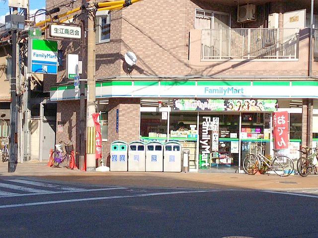 Convenience store. Family Mart Names 158m up to one-chome
