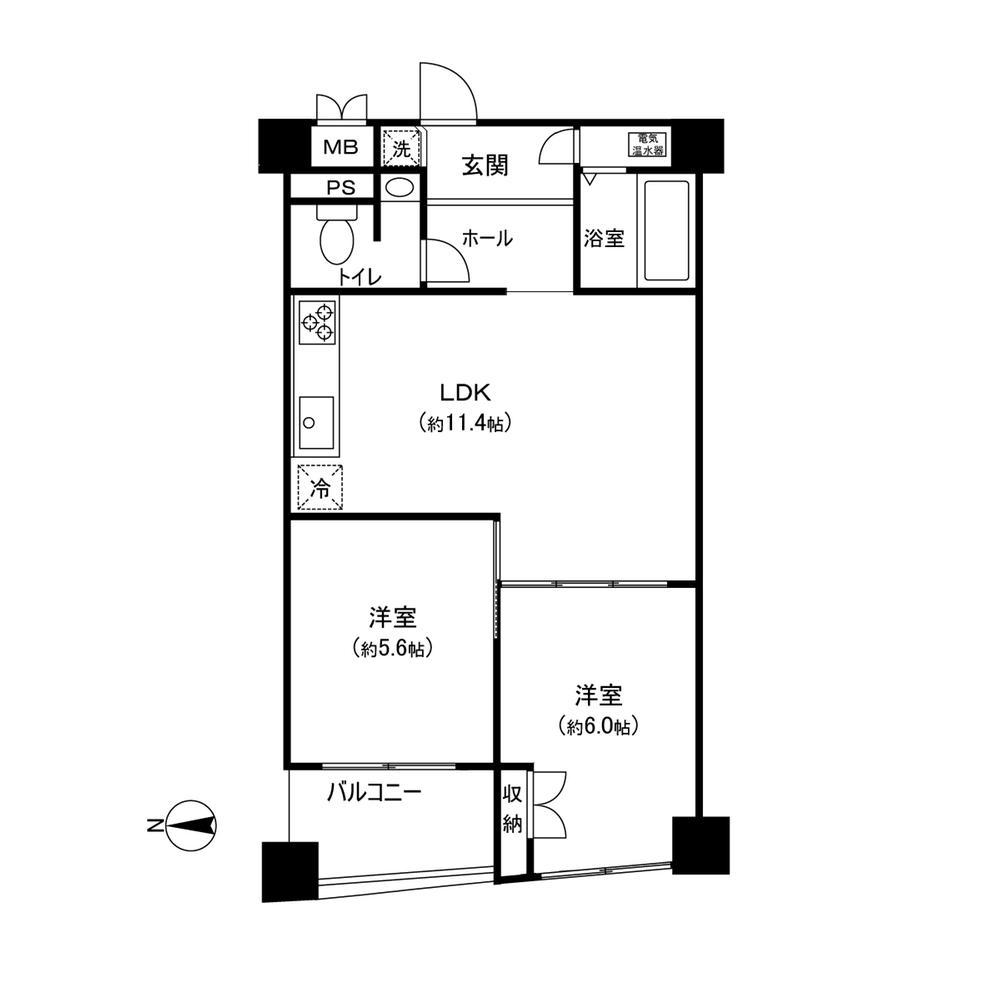 Floor plan. Interior completely renovated already! All-electric! Office use Allowed (Terms of Yes)!