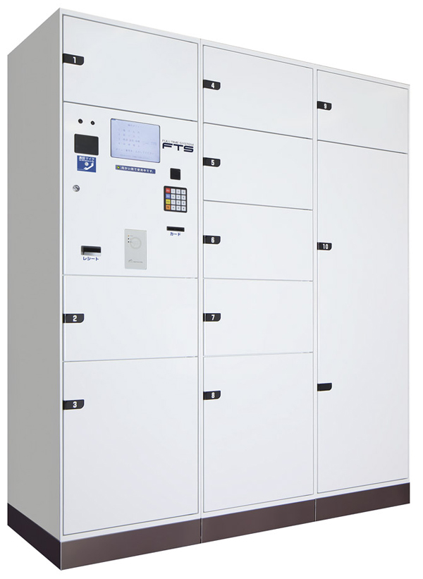 Common utility.  [Home delivery locker] Set up a home delivery locker to keep the courier baggage in absence to a shared space (same specifications)