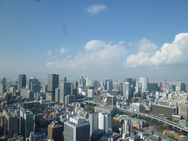 View. View of the Umeda area! Overlook until Rokko.